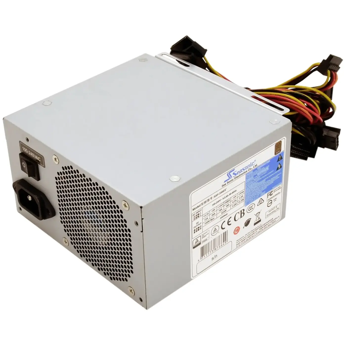 Купити Блок живлення Seasonic 600W 80+ Bronze (SSP-600ES2) - фото 1