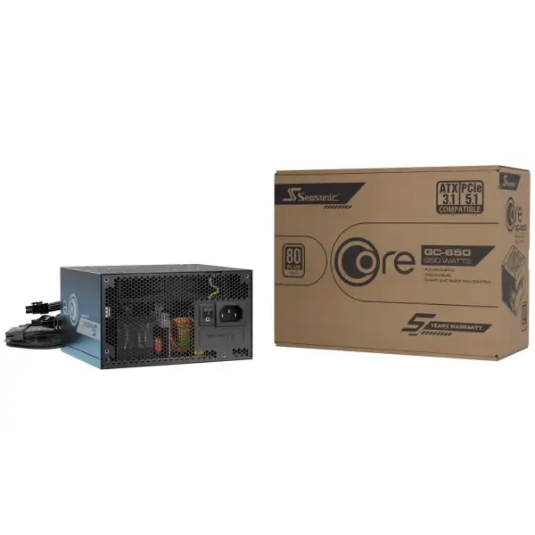 Купити Блок живлення Seasonic Core GX 650W 80+ Gold Black (CORE GX-650-ATX31) - фото 13