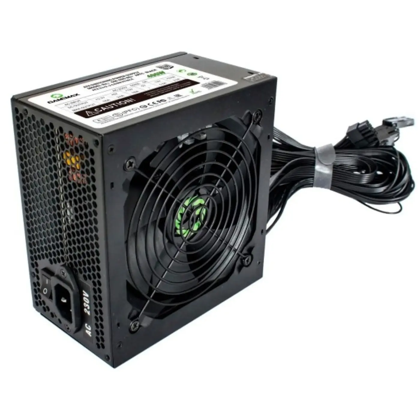 Купити Блок живлення GAMEMAX 400W (GM-400W-80+APFC) - фото 1