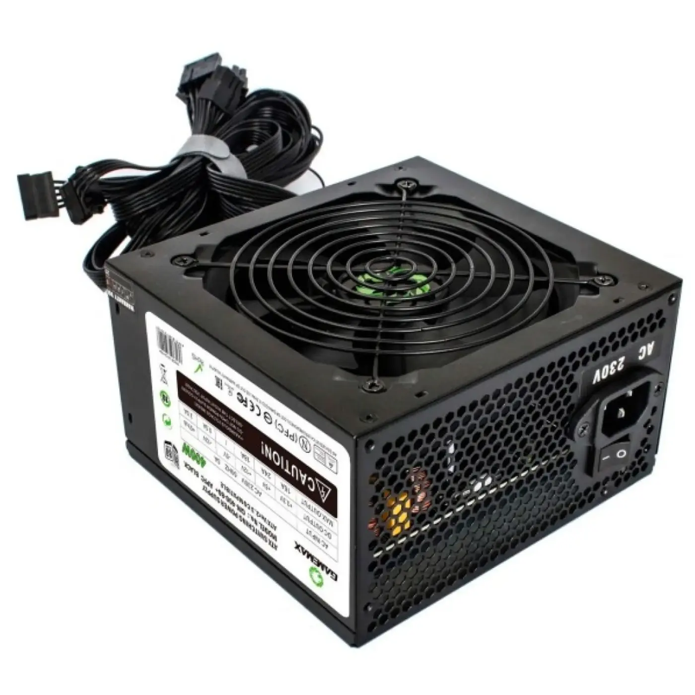 Купити Блок живлення GAMEMAX 400W (GM-400W-80+APFC) - фото 2