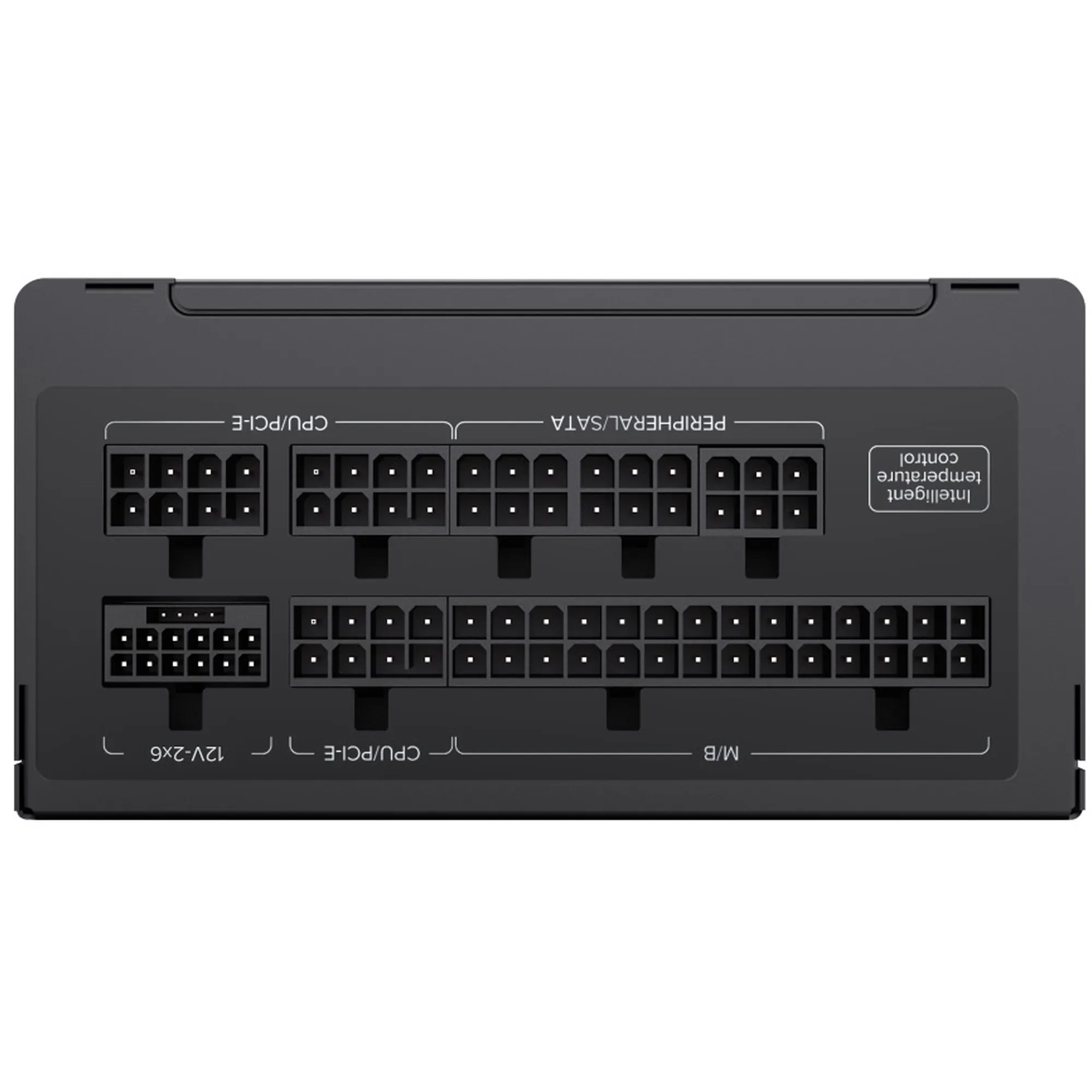 Купити Блок живлення GAMEMAX 750W 80+ Gold Black (GS-750G) - фото 6