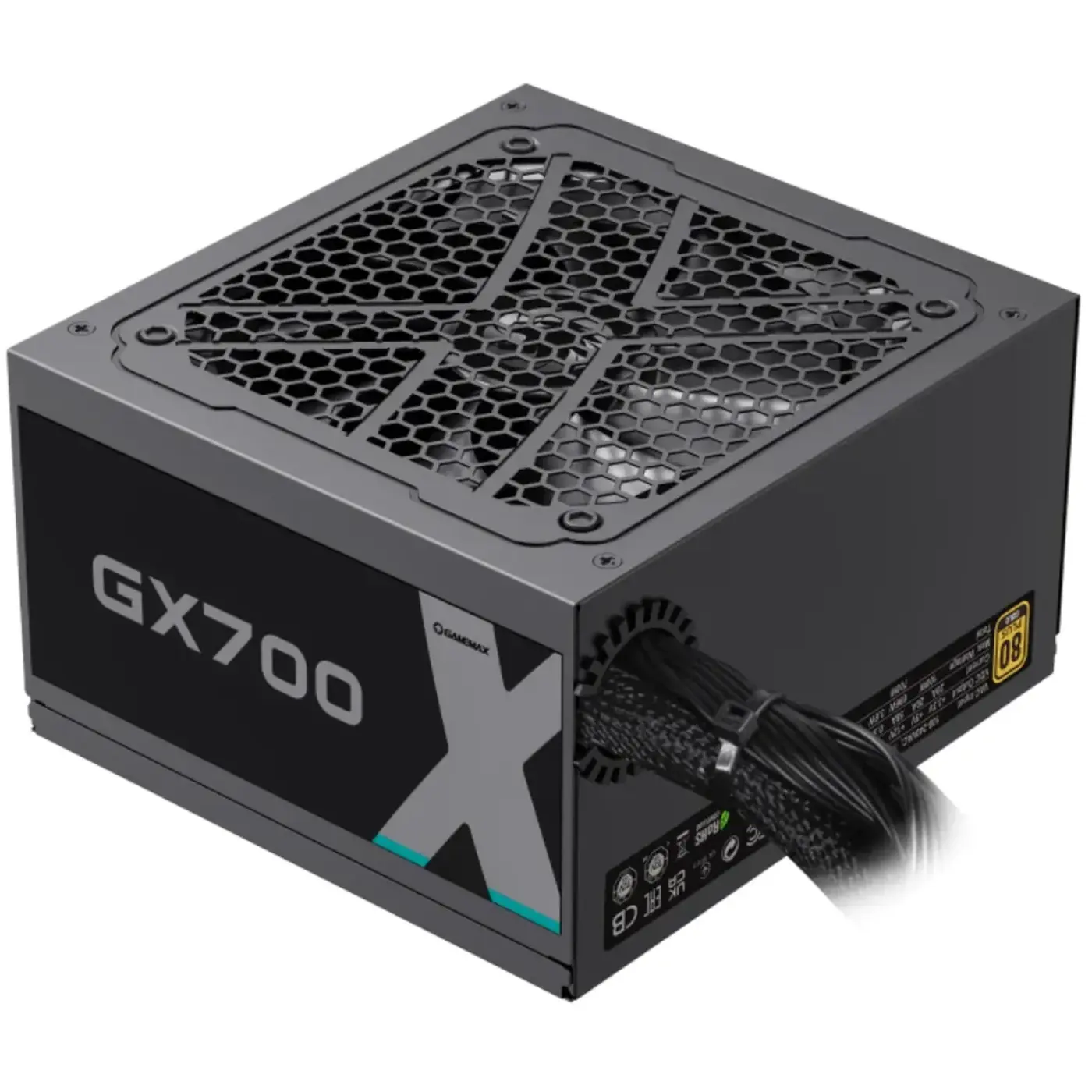 Купити Блок живлення GAMEMAX 700W 80+ Gold (GX-700) - фото 1