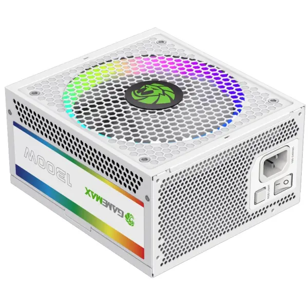 Купити Блок живлення GAMEMAX RGB1300 1300W White (RGB1300 WH (ATX3.0/3.1 PCI5.0/5.1)) - фото 3
