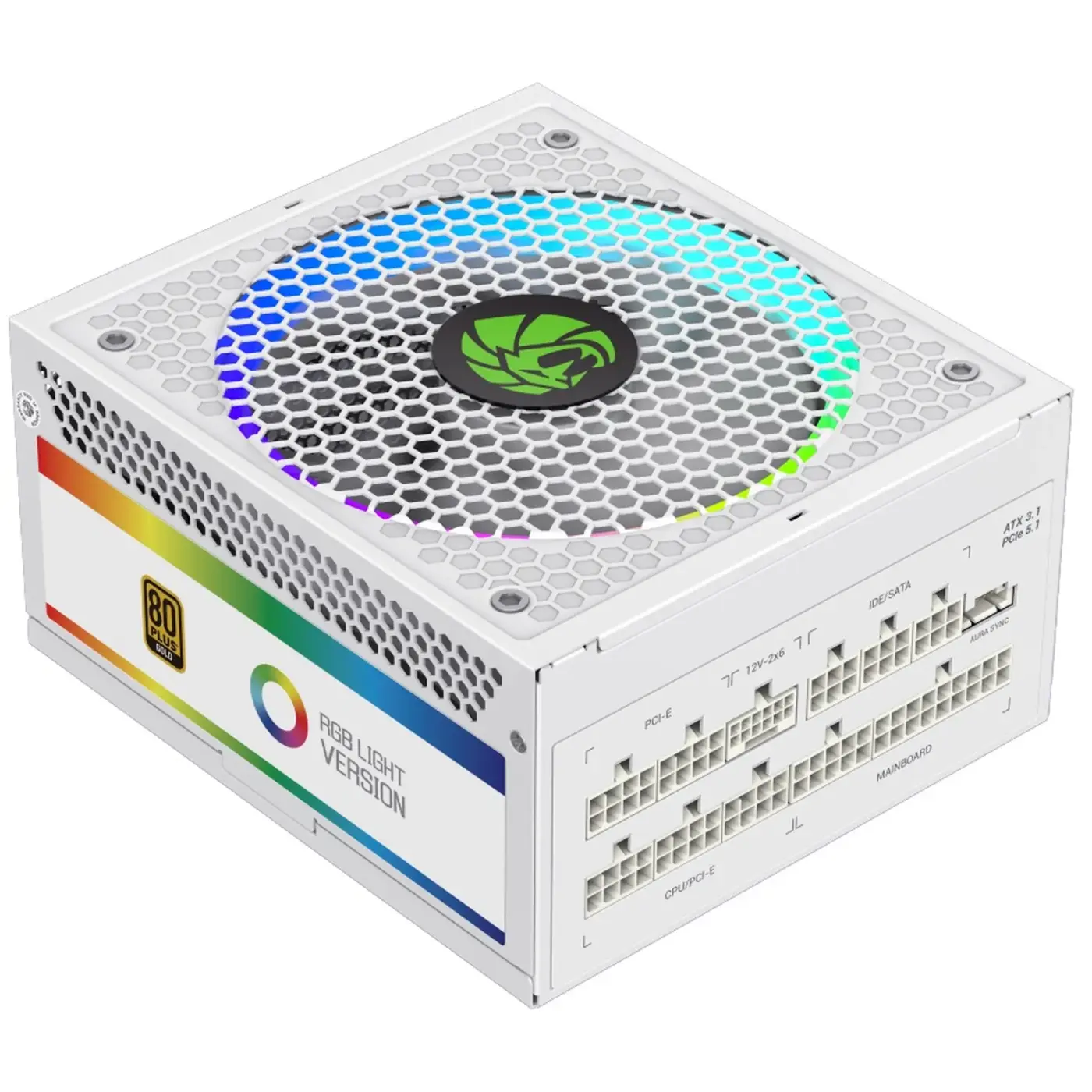 Купити Блок живлення GAMEMAX RGB750 PRO 750W White (RGB750 PRO WH (ATX3.0/3.1 PCI5.0/5.1)) - фото 1