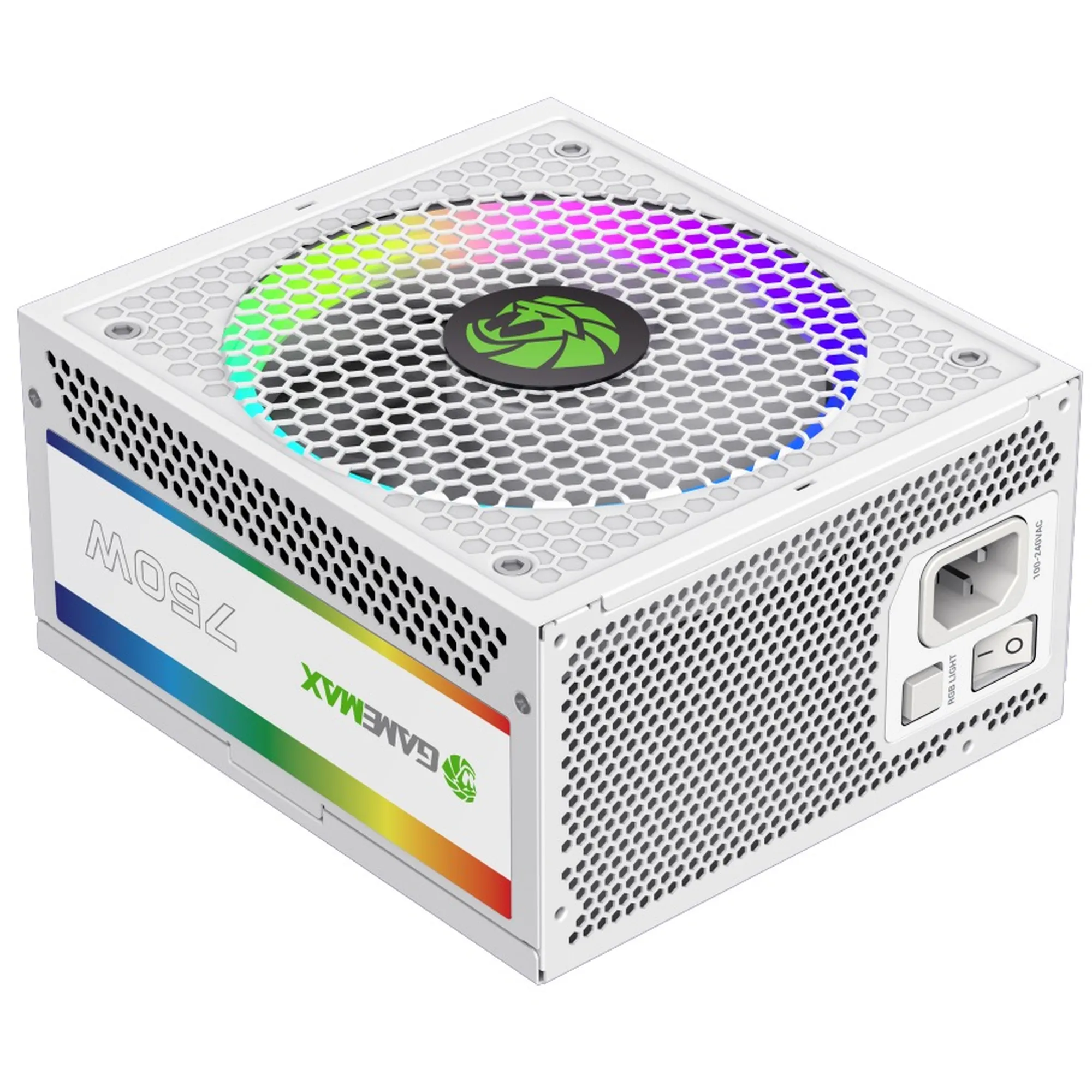 Купити Блок живлення GAMEMAX RGB750 PRO 750W White (RGB750 PRO WH (ATX3.0/3.1 PCI5.0/5.1)) - фото 2