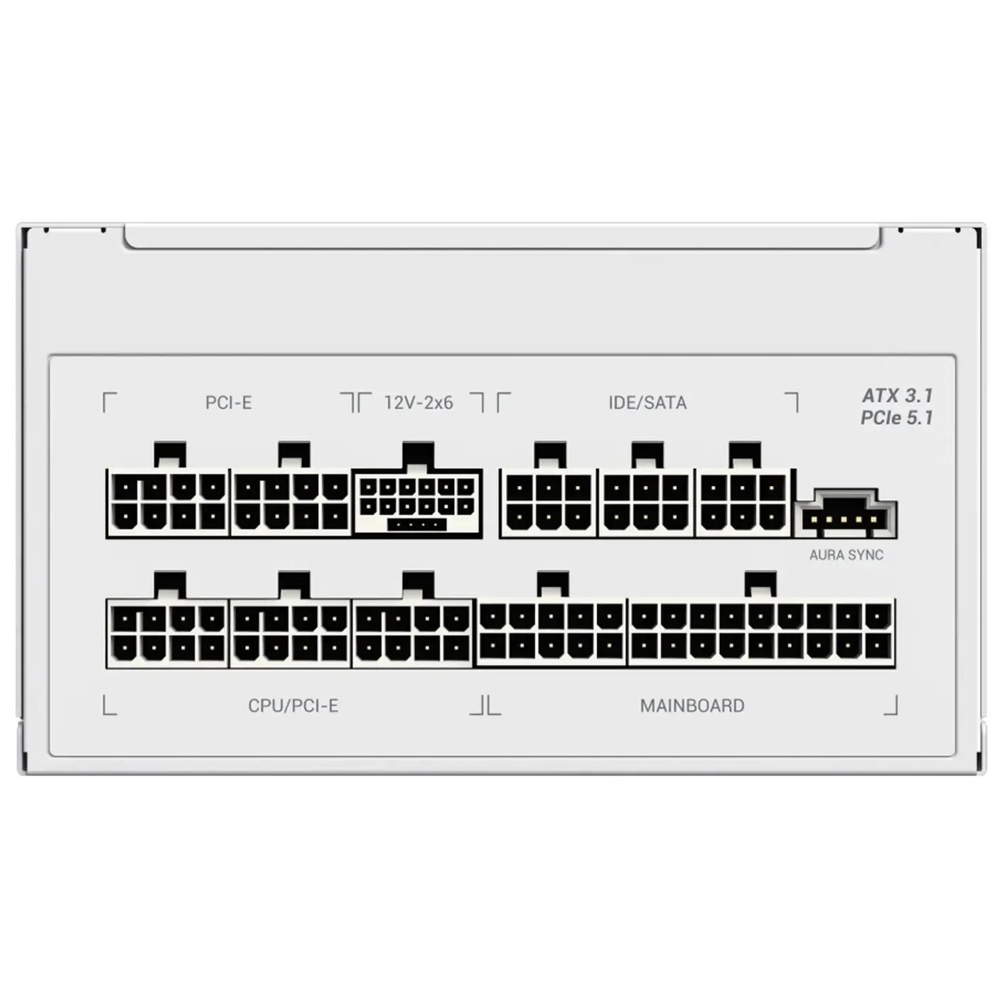 Купити Блок живлення GAMEMAX RGB750 PRO 750W White (RGB750 PRO WH (ATX3.0/3.1 PCI5.0/5.1)) - фото 8