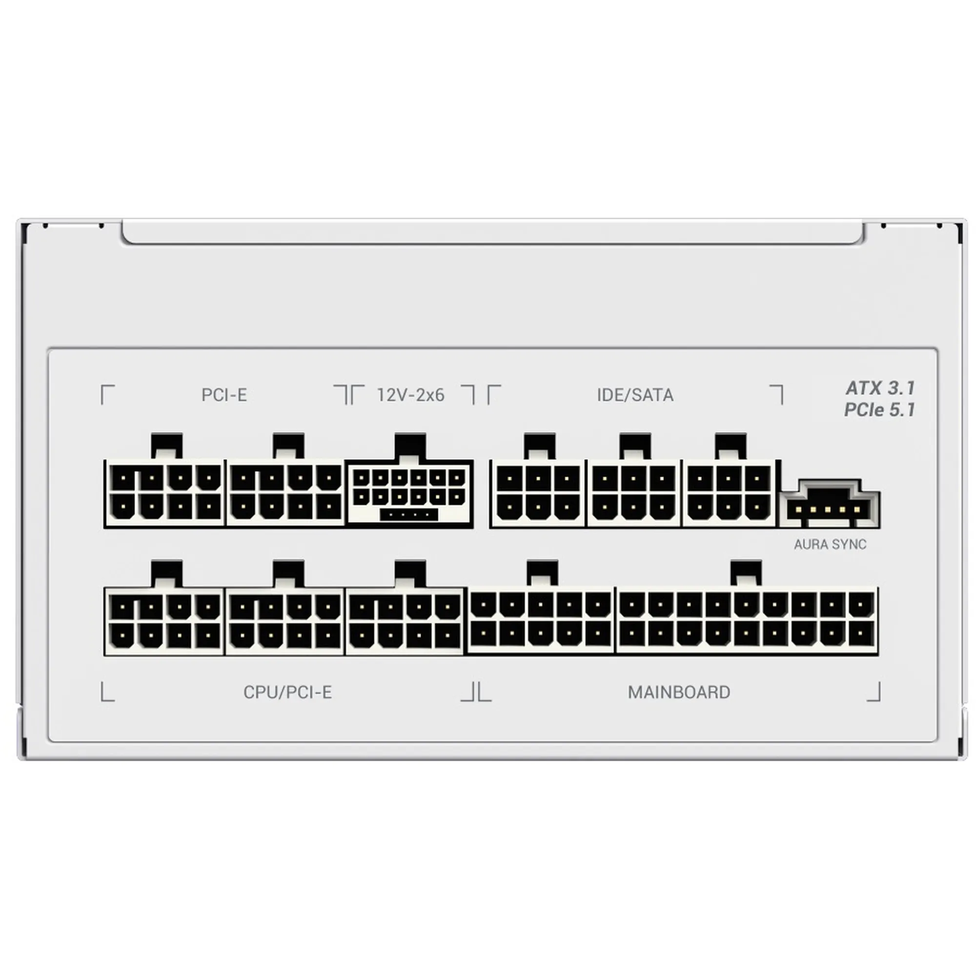 Купити Блок живлення GAMEMAX RGB750 PRO 750W White (RGB750 PRO WH (ATX3.0/3.1 PCI5.0/5.1)) - фото 8