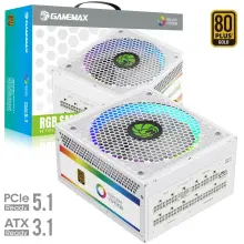 Купити Блок живлення GAMEMAX RGB750 PRO 750W White (RGB750 PRO WH (ATX3.0/3.1 PCI5.0/5.1)) - фото 12