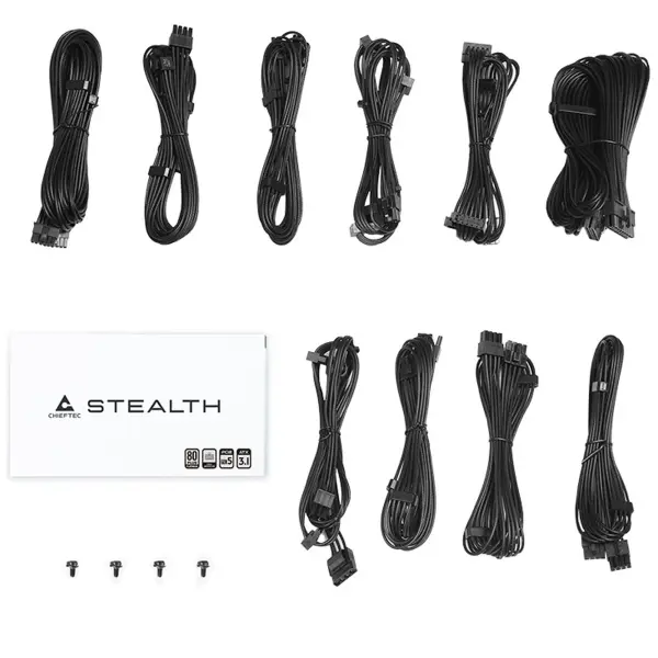 Купити Блок живлення Chieftec STEALTH 1000W (SPX-1000-FC) - фото 9