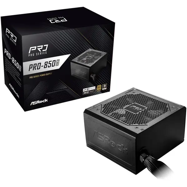 Купить Блок питания ASRock PRO 850W 80+ Gold (PRO-850G) - фото 2