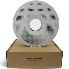 Купити TPU 90A Filament (пластик) для 3D принтера Bambu Lab 1кг, 1.75мм, білий (U03-W1-1.75-1000-SPL) - фото 2