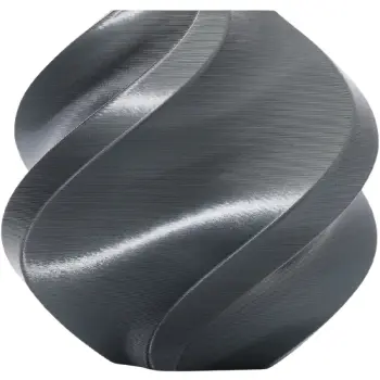 Купить PLA Silk+ Filament (пластик) для 3D принтера Bambu Lab 1кг, 1.75мм, титановый серый, без котушки (A06-D0-1.75-1000-SPLFREE) - фото 1