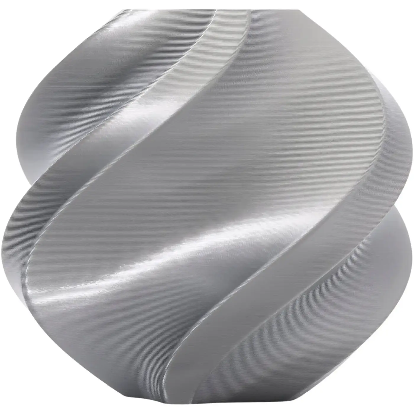 Купити PLA Silk+ Filament (пластик) для 3D принтера Bambu Lab 1кг, 1.75мм, сріблястий, без котушки (A06-D1-1.75-1000-SPLFREE) - фото 1