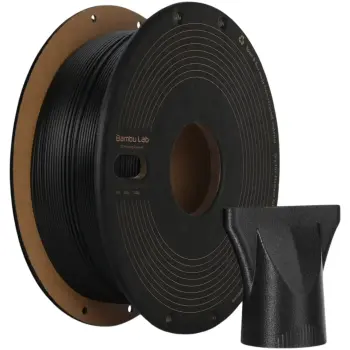 Купить PPA-CF Filament (пластик) для 3D принтера Bambu Lab 0,75кг, 1.75мм, черный (N06-K0-1.75-750-SPL) - фото 1