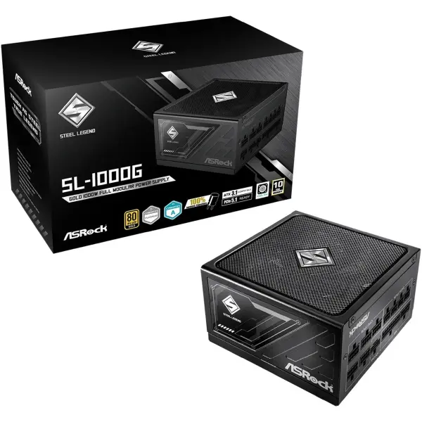 Купити Блок живлення ASRock Steel Legend SL-1000G - фото 6