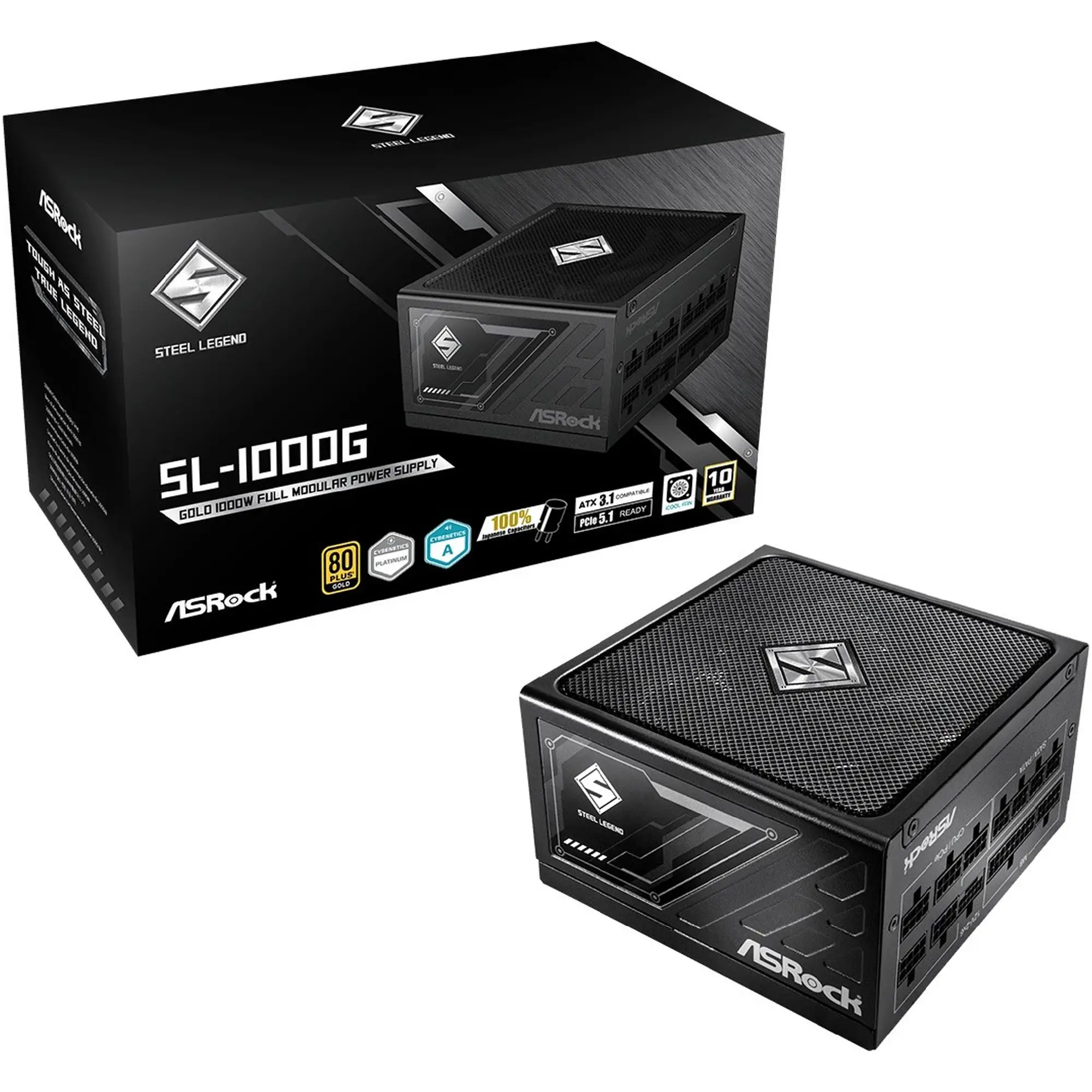 Купити Блок живлення ASRock Steel Legend SL-1000G - фото 6