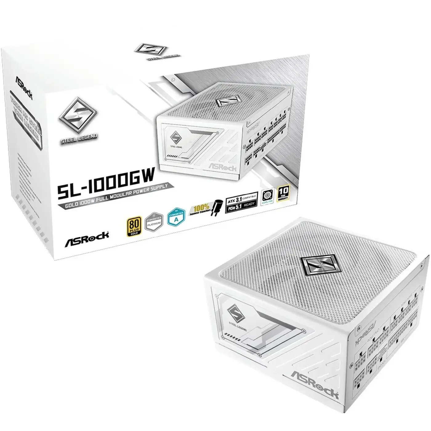 Купити Блок живлення ASRock Steel Legend SL-1000GW - фото 6
