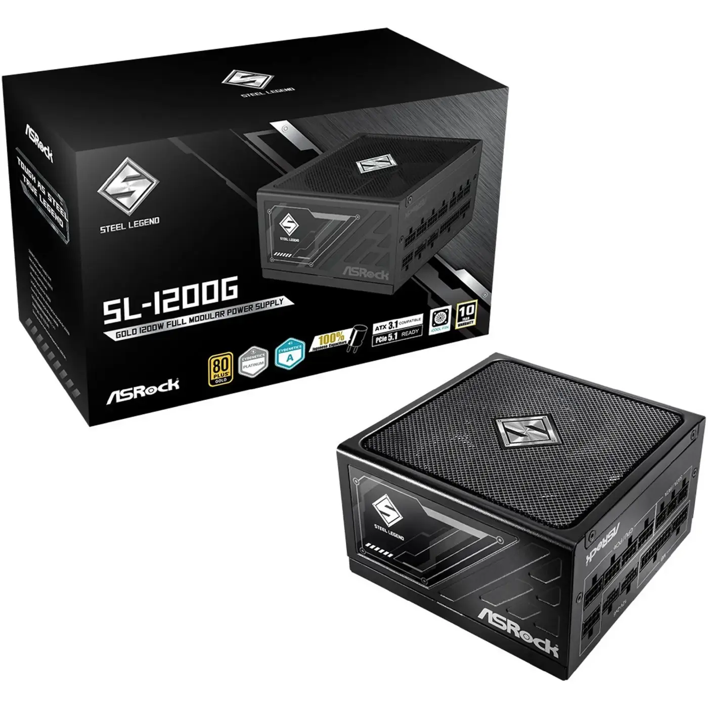 Купить Блок питания ASRock Steel Legend SL-1200G - фото 7