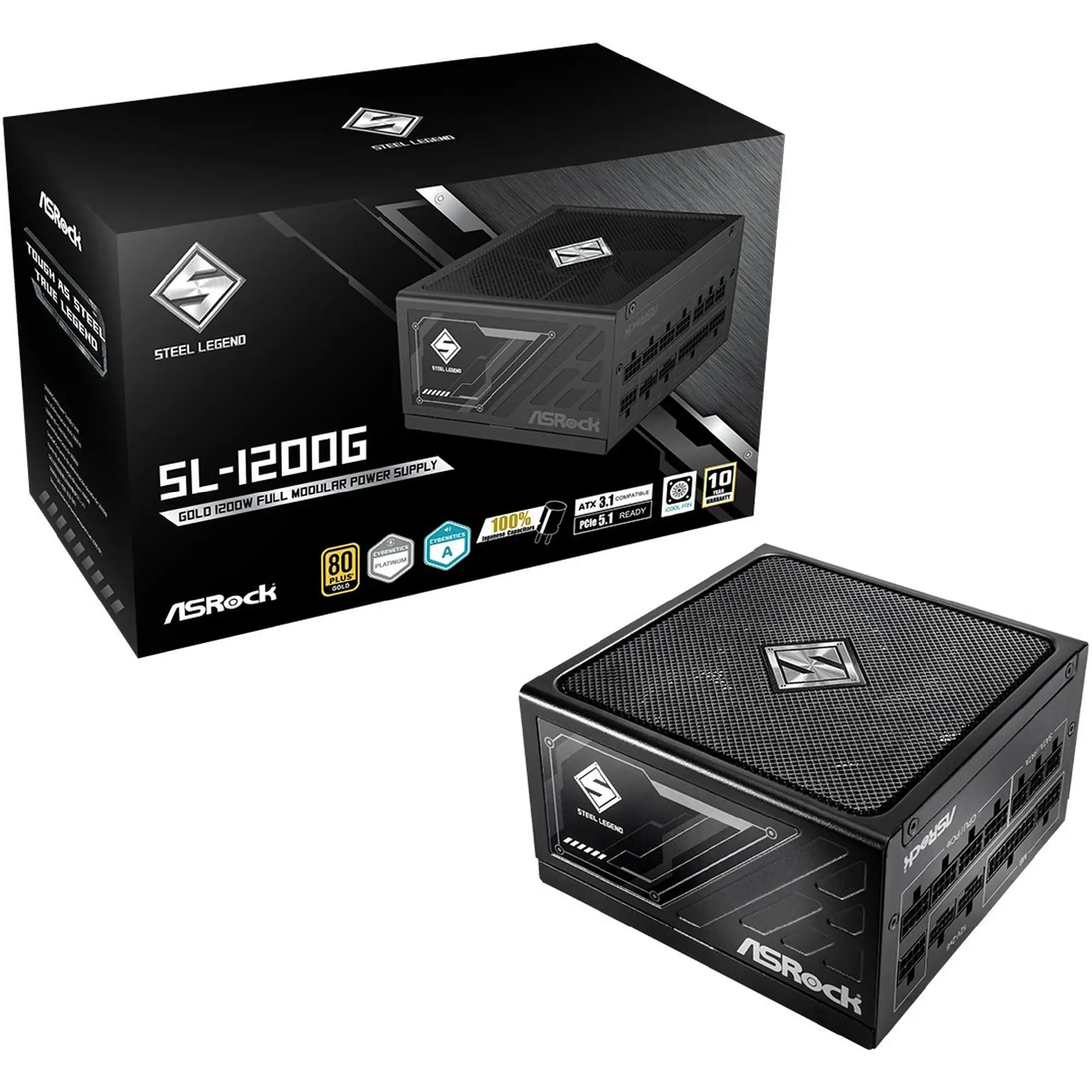 Купить Блок питания ASRock Steel Legend SL-1200G - фото 7