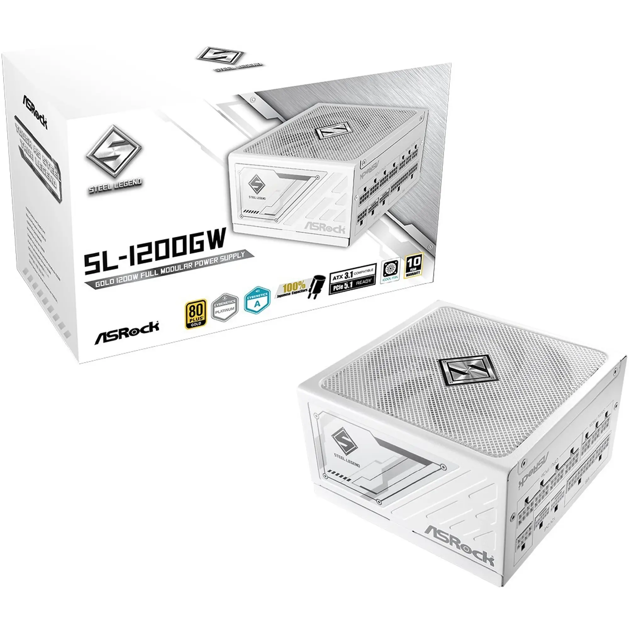 Купити Блок живлення ASRock Steel Legend SL-1200GW - фото 7