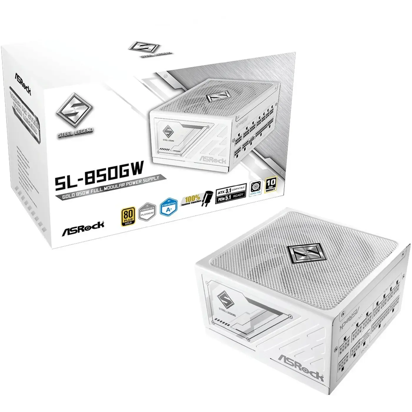 Купити Блок живлення ASRock Steel Legend SL-850GW - фото 6