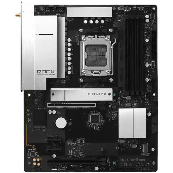 Купити Материнська плата ASRock B650 ROCK WIFI 7 (sAM5, AMD B650, DDR5, ATX) - фото 3
