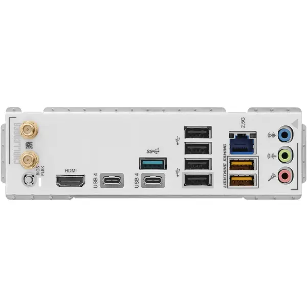 Купити Материнська плата ASRock X870 Challenger WIFI White (sAM5, AMD X870, DDR5, ATX) - фото 6