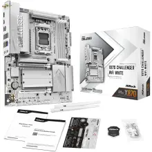Купити Материнська плата ASRock X870 Challenger WIFI White (sAM5, AMD X870, DDR5, ATX) - фото 7