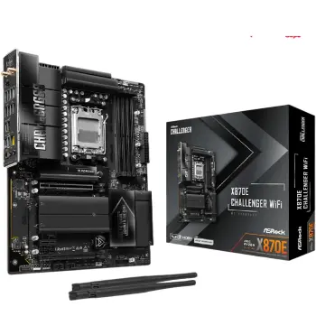 Купити Материнська плата ASRock X870E Challenger WIFI (sAM5, AMD X870E, DDR5, ATX) - фото 1