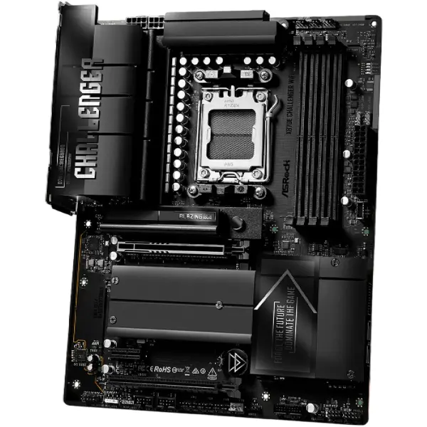Купити Материнська плата ASRock X870E Challenger WIFI (sAM5, AMD X870E, DDR5, ATX) - фото 2