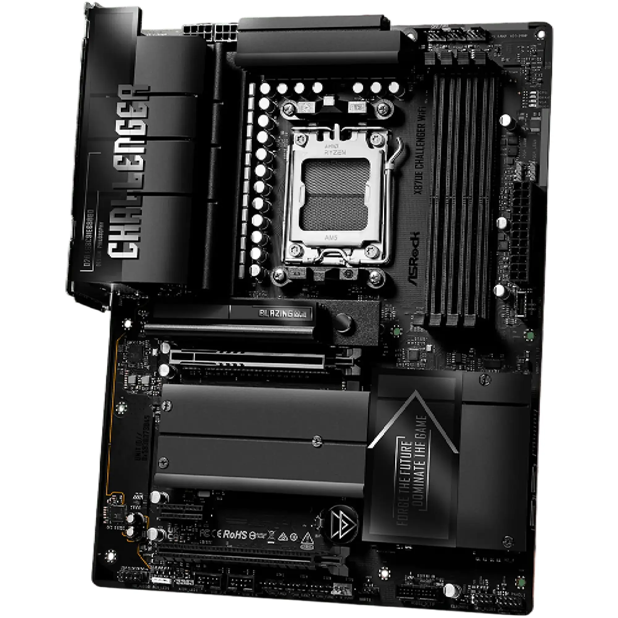 Купити Материнська плата ASRock X870E Challenger WIFI (sAM5, AMD X870E, DDR5, ATX) - фото 2