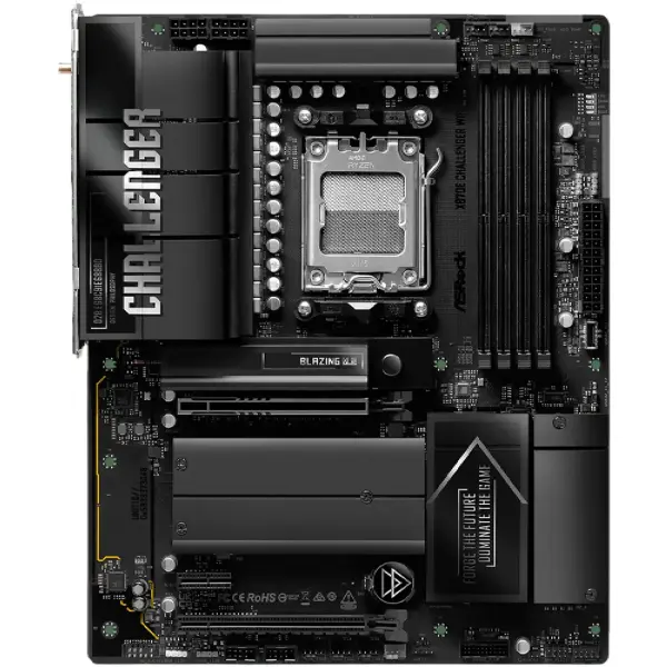 Купити Материнська плата ASRock X870E Challenger WIFI (sAM5, AMD X870E, DDR5, ATX) - фото 3