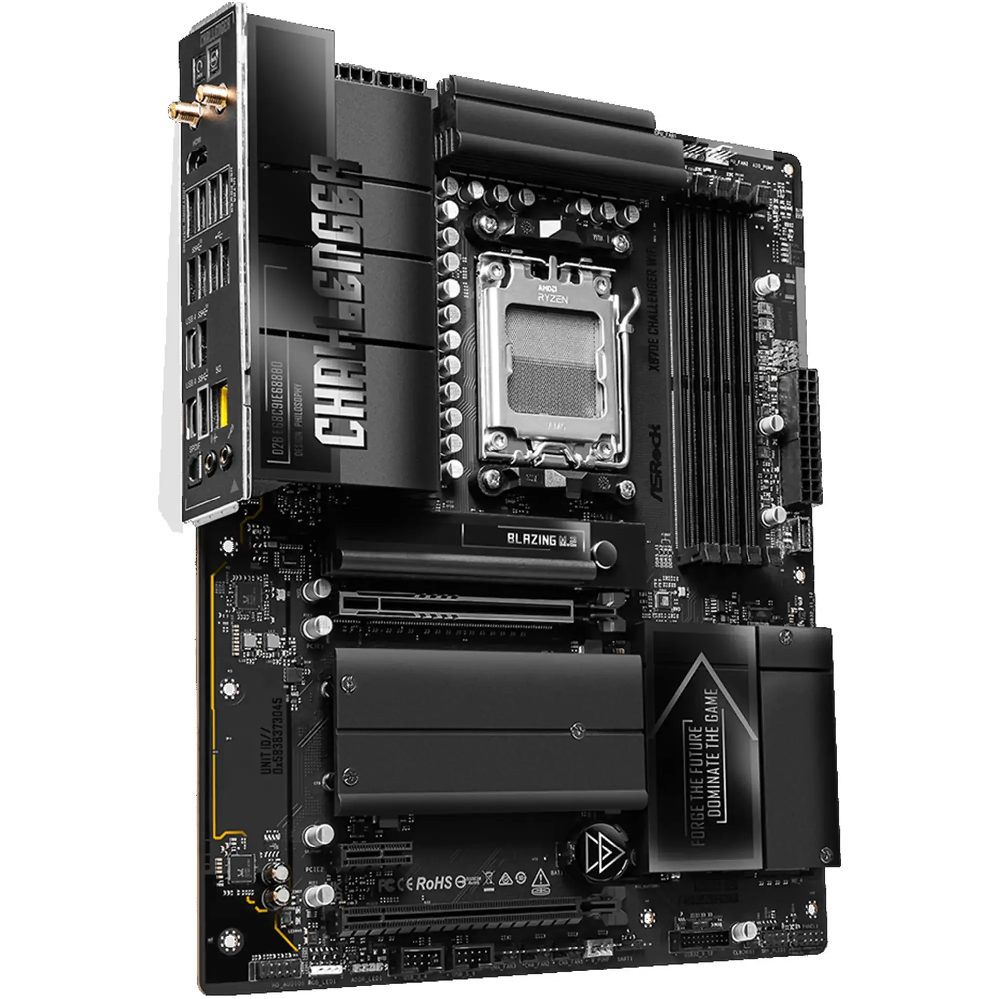 Купити Материнська плата ASRock X870E Challenger WIFI (sAM5, AMD X870E, DDR5, ATX) - фото 5