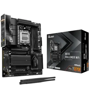 Купити Материнська плата ASRock X870E Challenger WIFI (sAM5, AMD X870E, DDR5, ATX) - фото 1