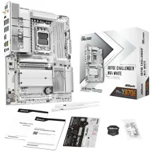 Купити Материнська плата ASRock X870E Challenger WIFI White (sAM5, AMD X870E, DDR5, ATX) - фото 6