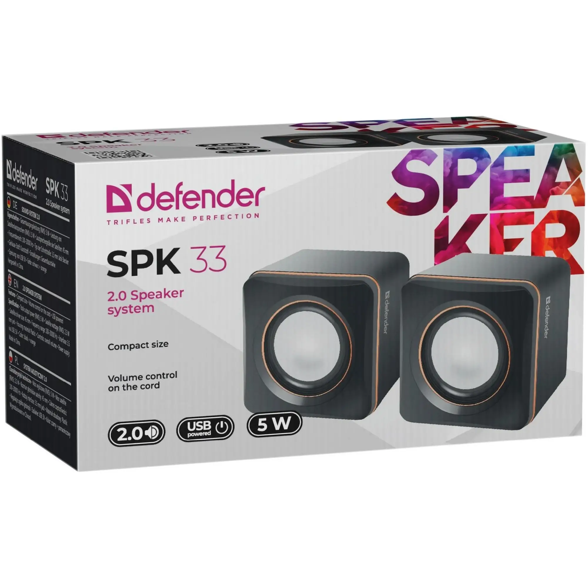Купить Акустическая система Defender SPK 33 Black (65633) - фото 3