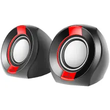 Купить Акустическая система REAL-EL S-50 black-red - фото 3