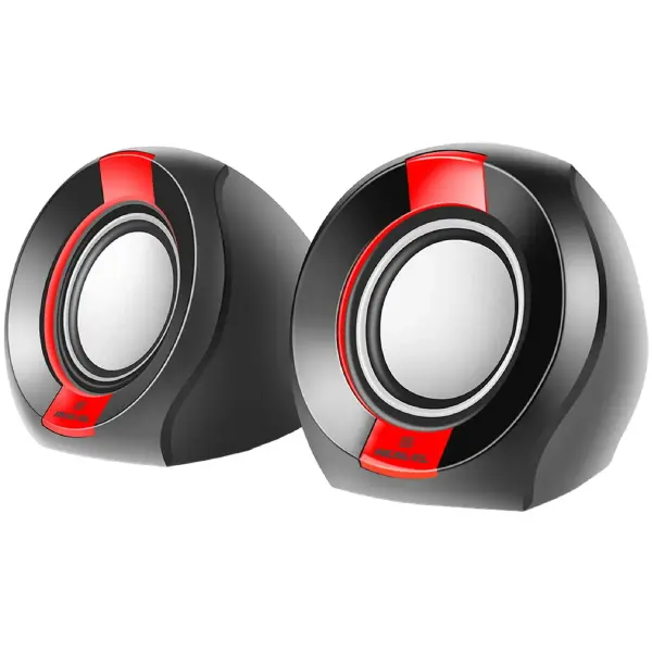Купить Акустическая система REAL-EL S-50 black-red - фото 3