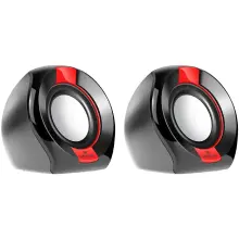 Купить Акустическая система REAL-EL S-50 black-red - фото 4