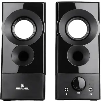 Купить Акустическая система REAL-EL S-90 Black - фото 1