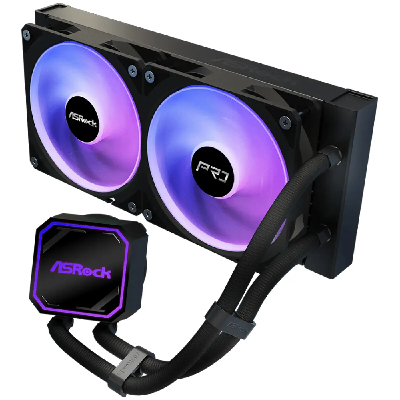 Купити Система водяного охолодження ASRock PRO 240 ARGB - фото 2