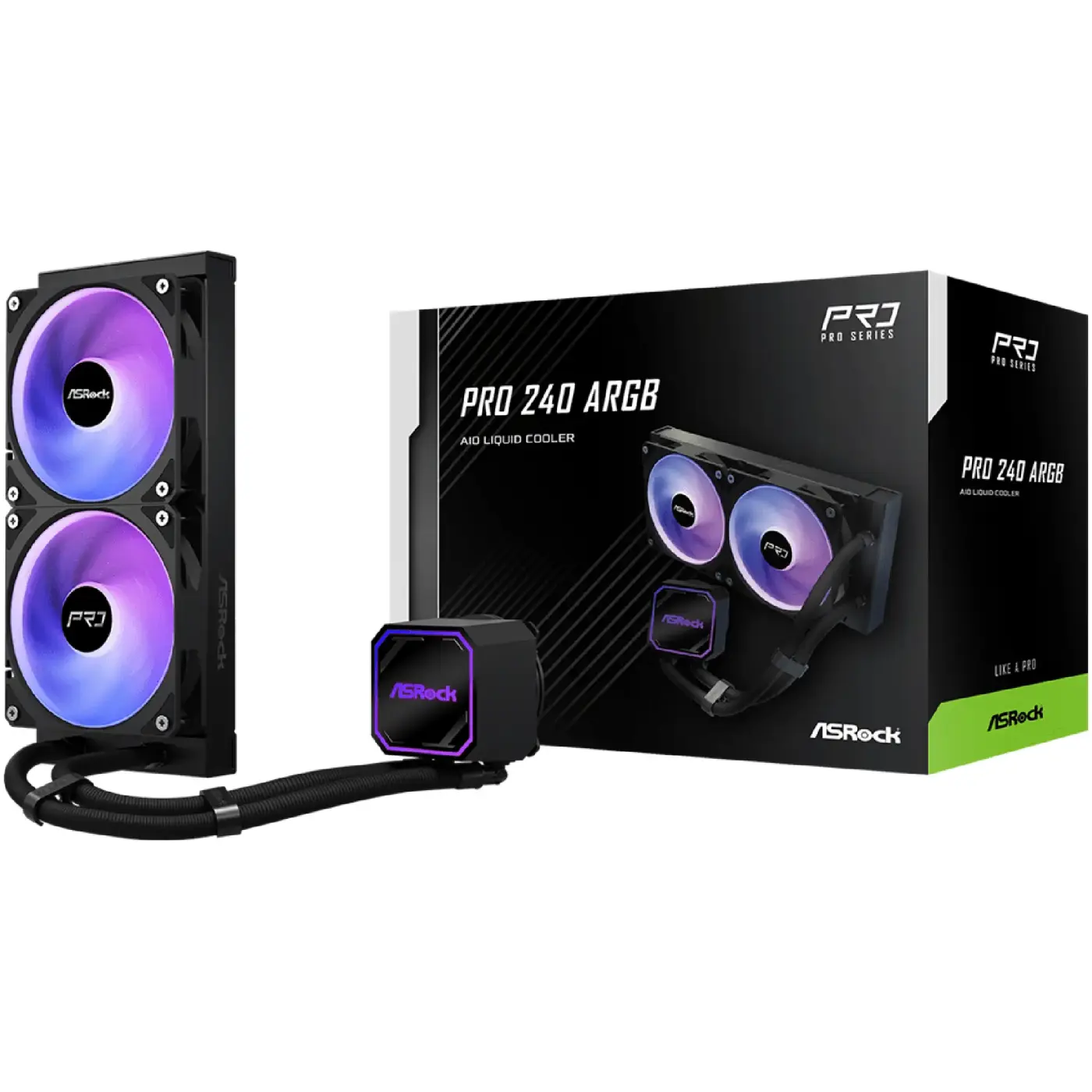 Купити Система водяного охолодження ASRock PRO 240 ARGB - фото 5