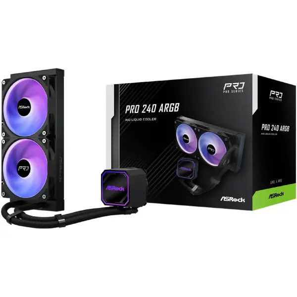 Купити Система водяного охолодження ASRock PRO 240 ARGB - фото 5