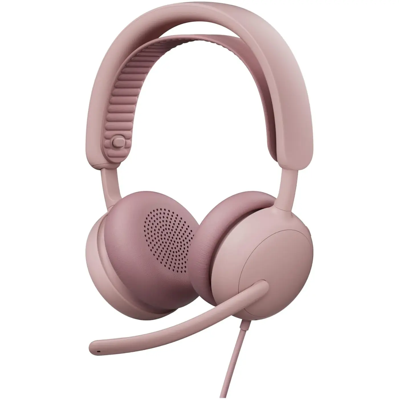 Купити Навушники Logitech Zone Wired 2 USB Rose (981-001620) - фото 1