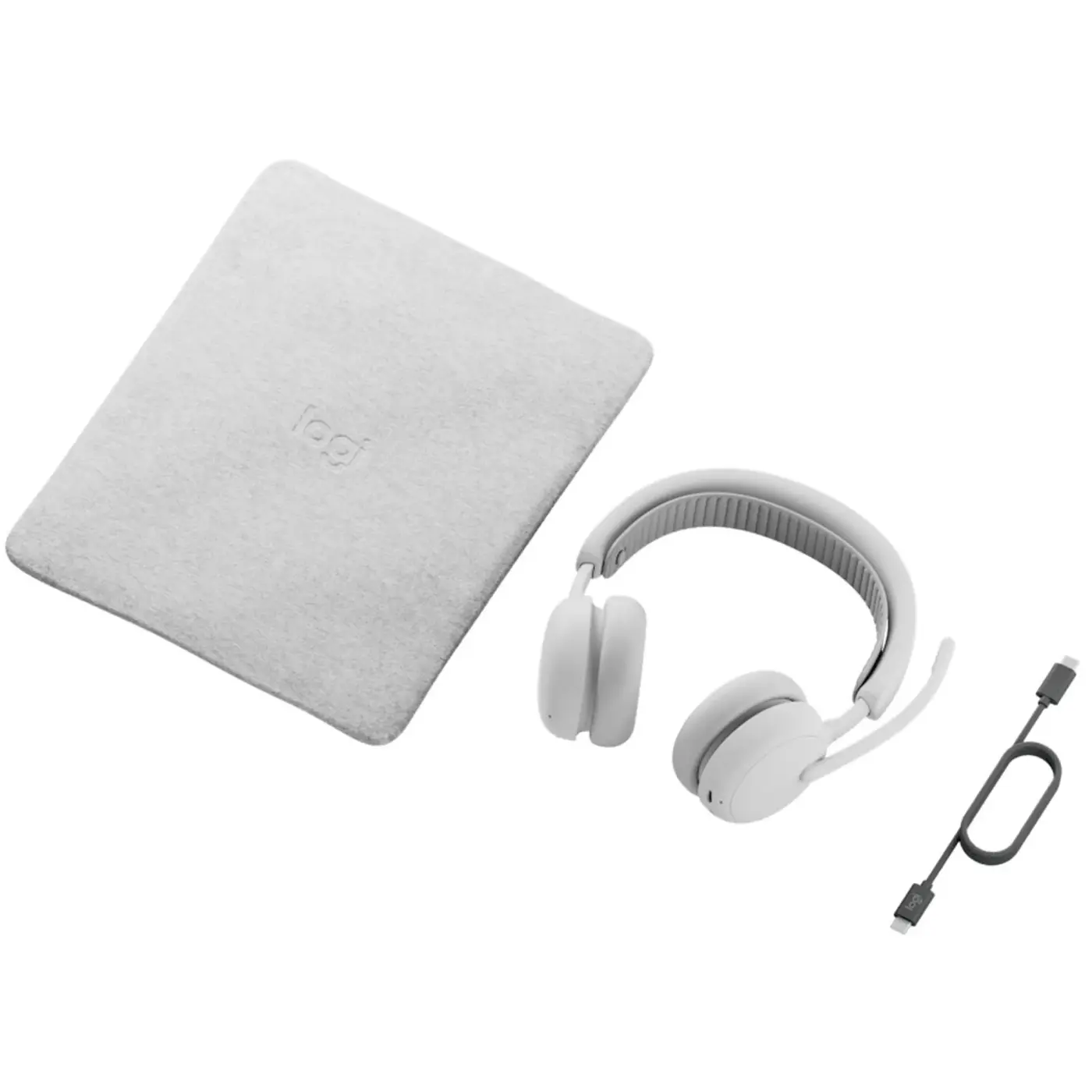 Купити Навушники Logitech Zone Wireless 2 ES Off-White (981-001508) - фото 4