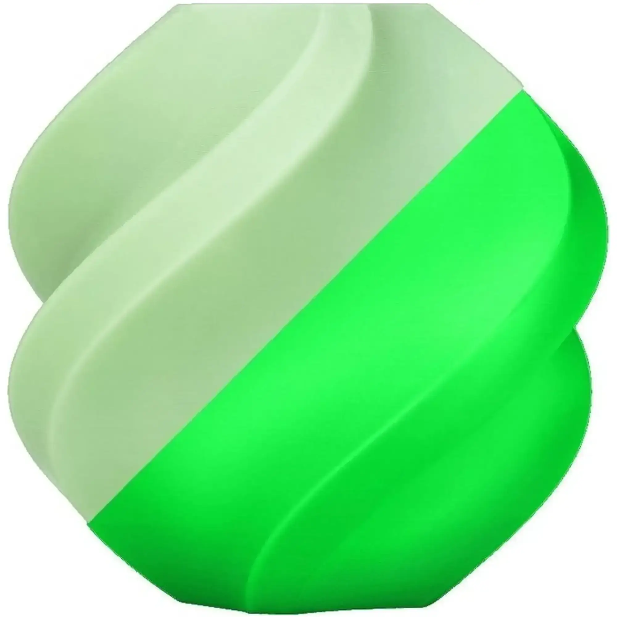 Купить PLA Glow Filament (пластик) для 3D принтера Bambu Lab 1кг, 1.75мм, зеленый (A12-G0-1.75-1000-SPL) - фото 1