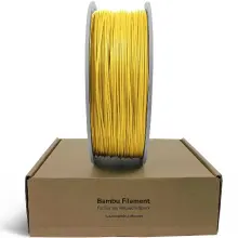 Купити PLA Sparkle Filament (пластик) для 3D принтера Bambu Lab 1кг, 1.75мм, класичний золотий (A08-Y1-1.75-1000-SPL) - фото 2