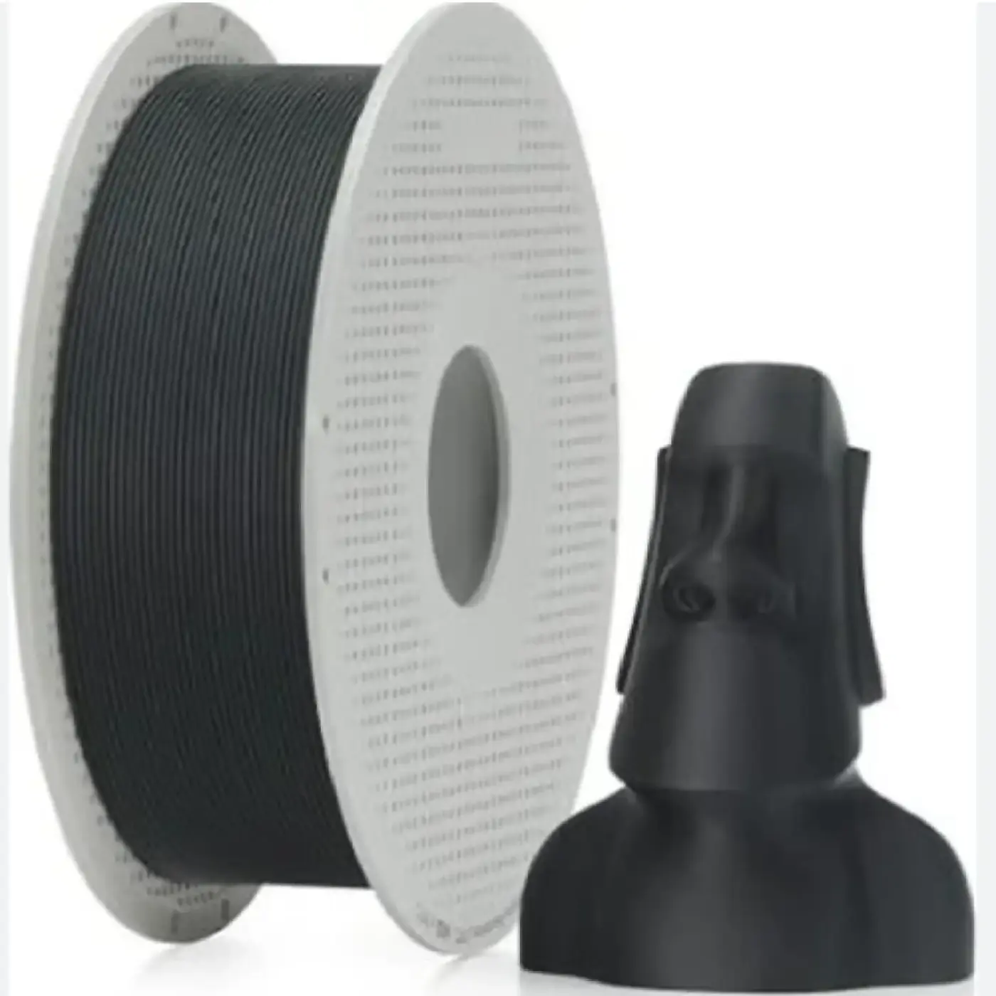 Купить PLA Matte Filament (пластик) для 3D принтера Bambu Lab 1кг, 1.75мм, древесный уголь, без катушки (A01-K1-1.75-1000-SPLFREE) - фото 2