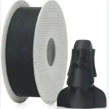 Купить PLA Matte Filament (пластик) для 3D принтера Bambu Lab 1кг, 1.75мм, древесный уголь, без катушки (A01-K1-1.75-1000-SPLFREE) - фото 2