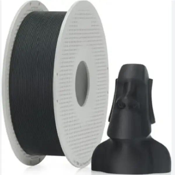 Купить PLA Matte Filament (пластик) для 3D принтера Bambu Lab 1кг, 1.75мм, древесный уголь, без катушки (A01-K1-1.75-1000-SPLFREE) - фото 2